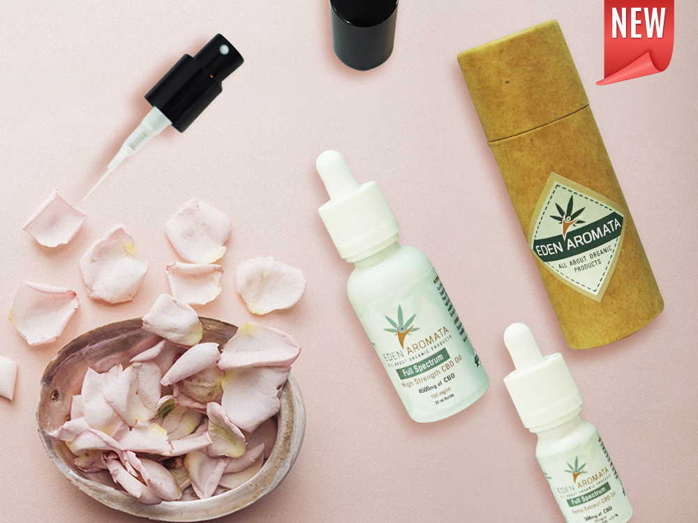 Full Spectrum Organic CBD Oilin 10ml and 30ml bottles